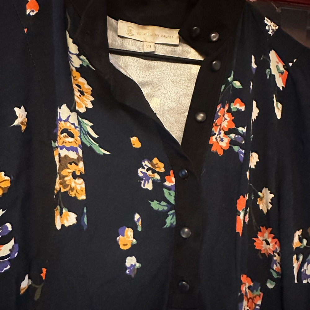 Corey Lynn Calter Black Floral Dress